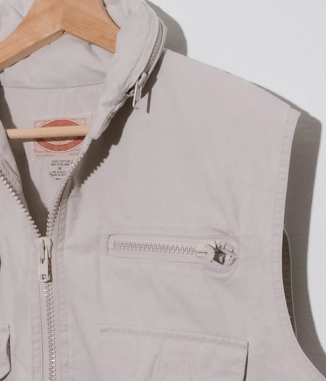 80's Banana Republic Safari Vest (Natural)
