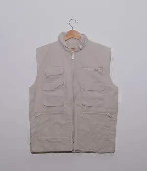 80's Banana Republic Safari Vest (Natural)