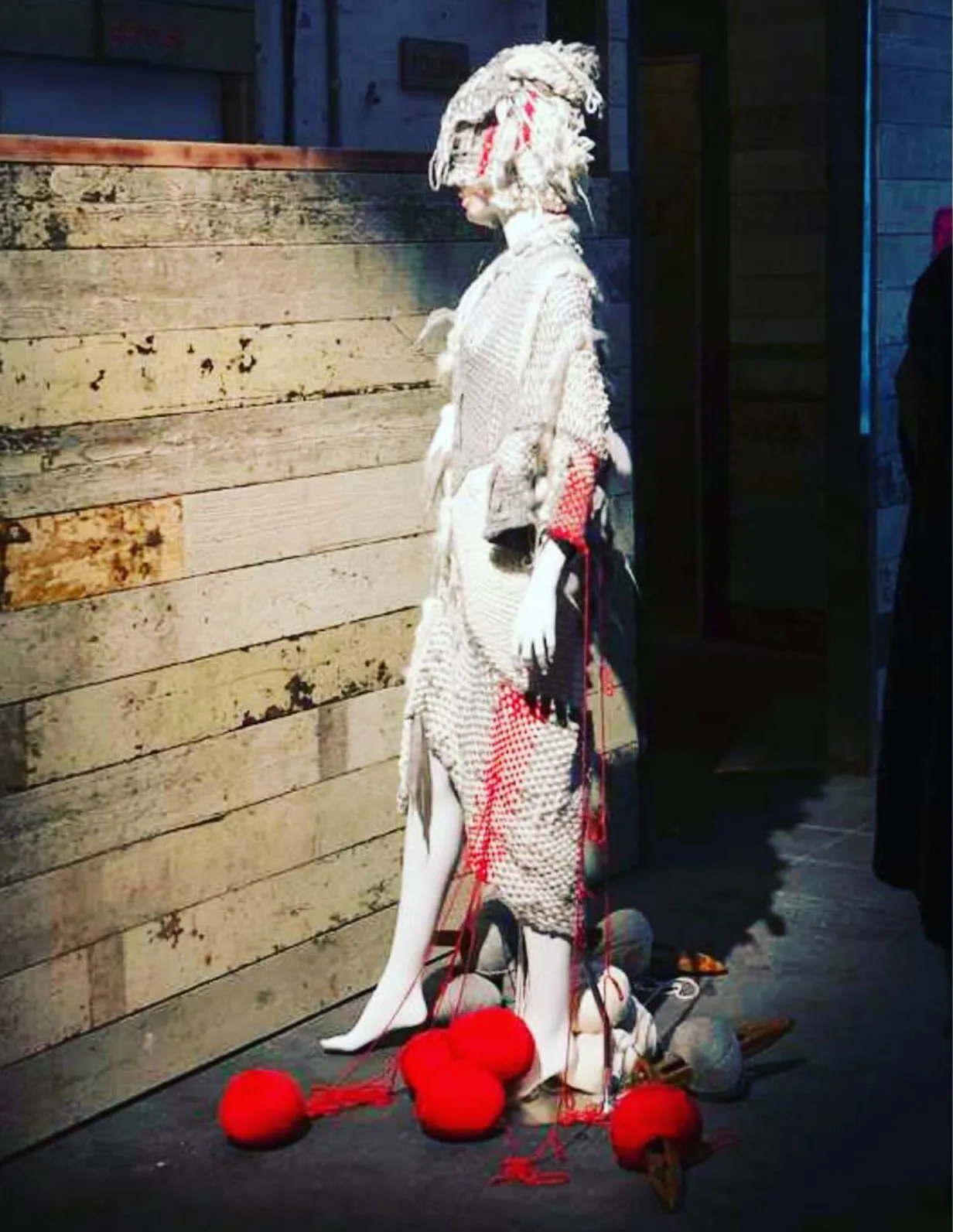 Amano suri Alpaca kimono coat
