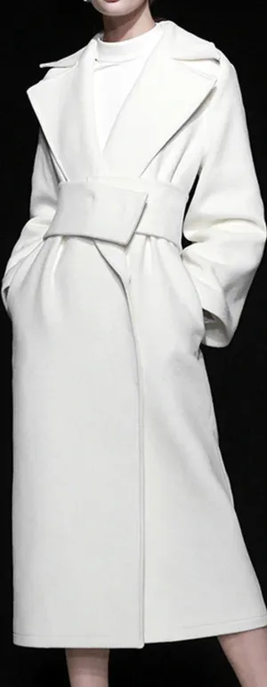 Belted Wool Coat