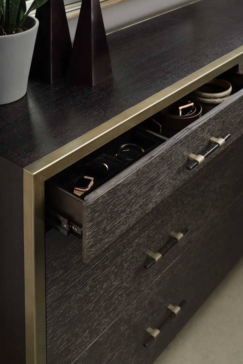 Black Ash Dresser | Caracole Remix