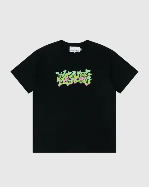 Black Graffiti Logo T-shirt