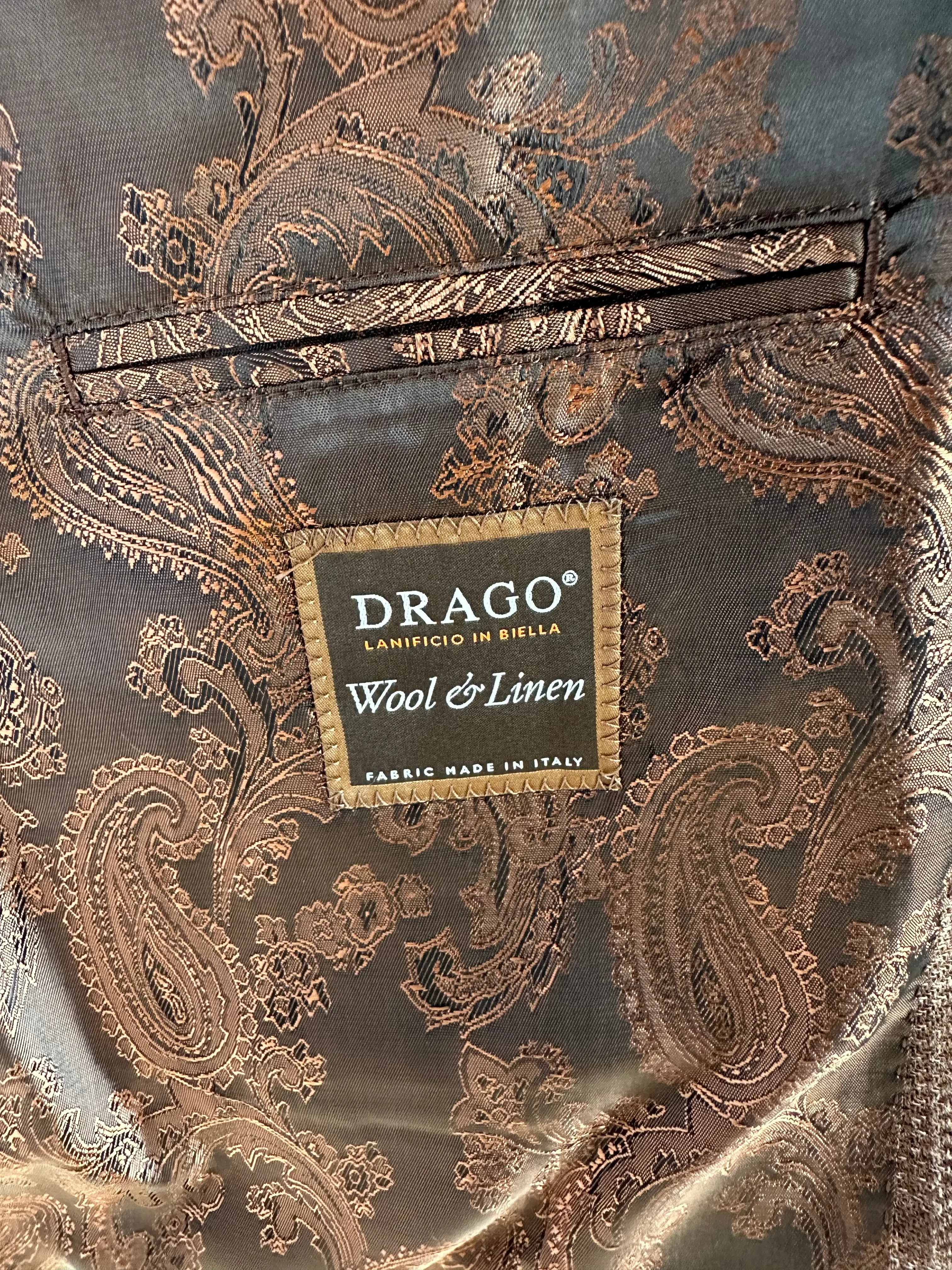 Brown Plaid Safari Jacket
