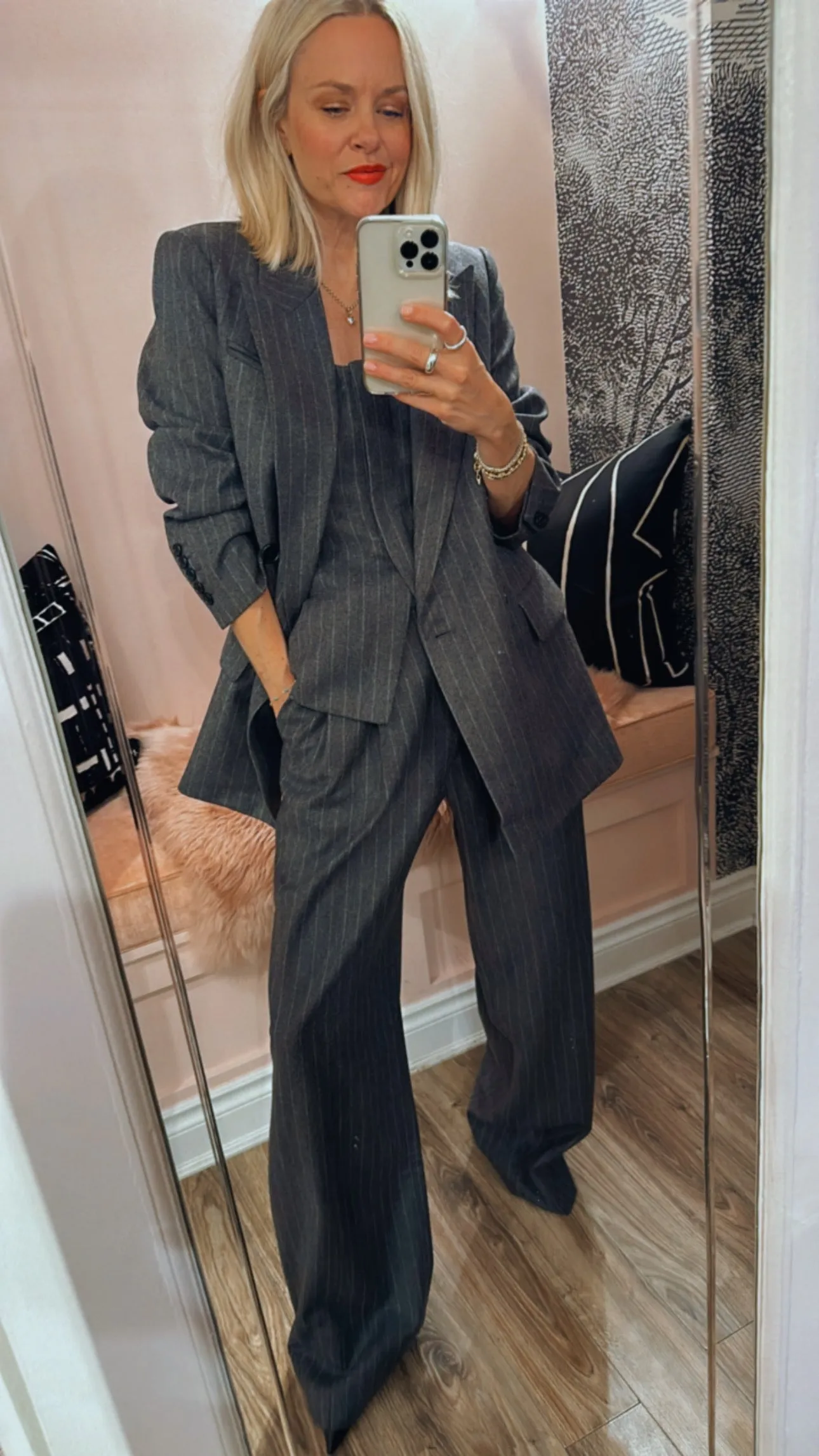 'Calla' Wool Cashmere Oversized Jacket