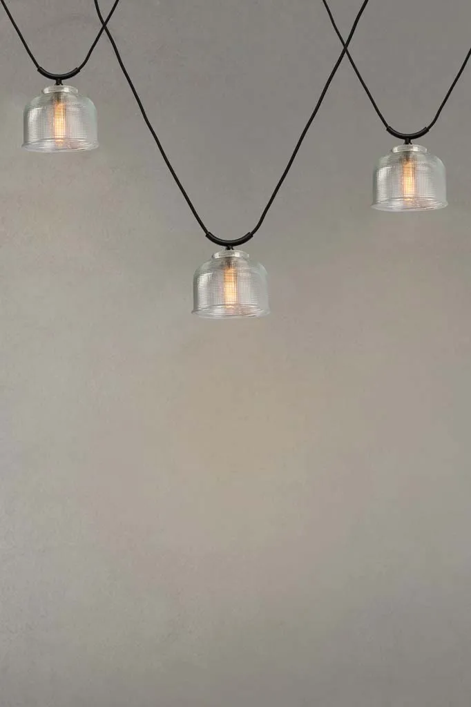 Chapman Glass Trapeze Pendant