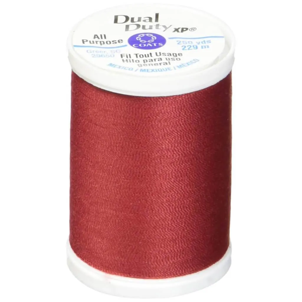 Coats Dual Duty XP General Purpose Thread 250yd Red Cherry