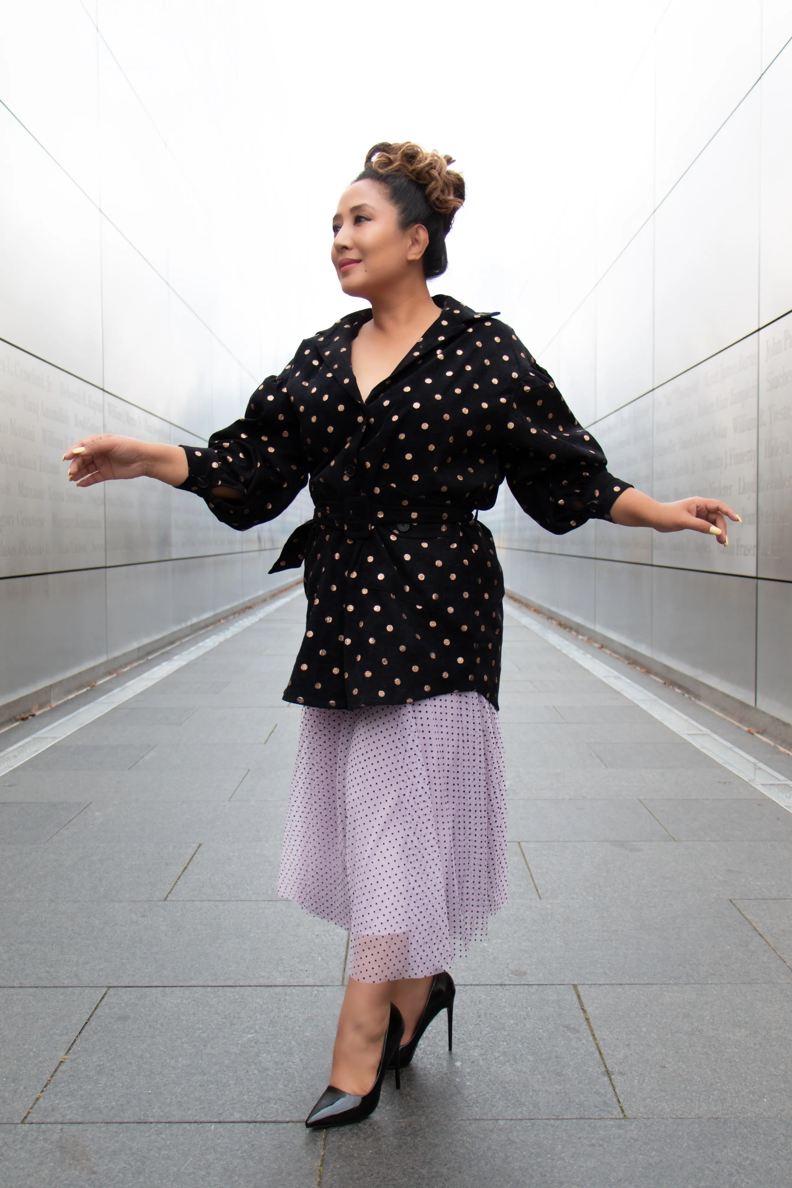 Corduroy Belted Jacket-Dress