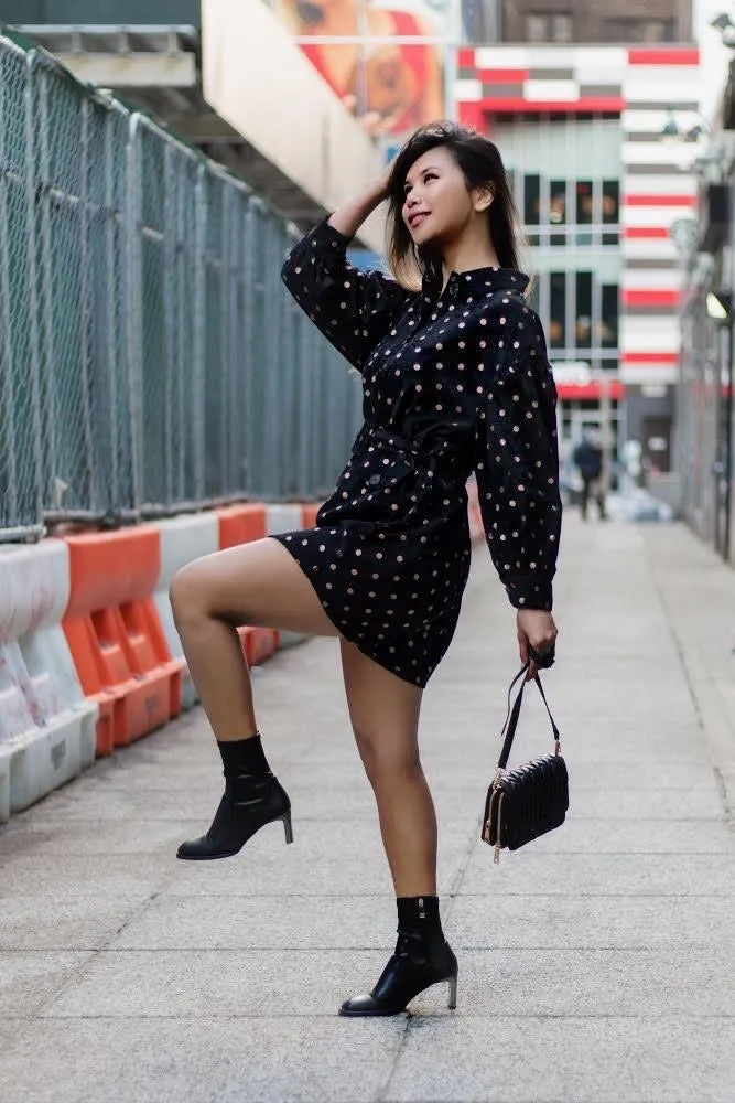 Corduroy Belted Jacket-Dress