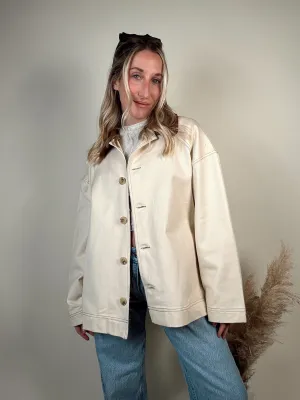 Corduroy Collared Barn Jacket