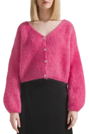 Cornelia Cropped Cardigan Pink