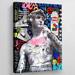 David Graffiti Wall Art