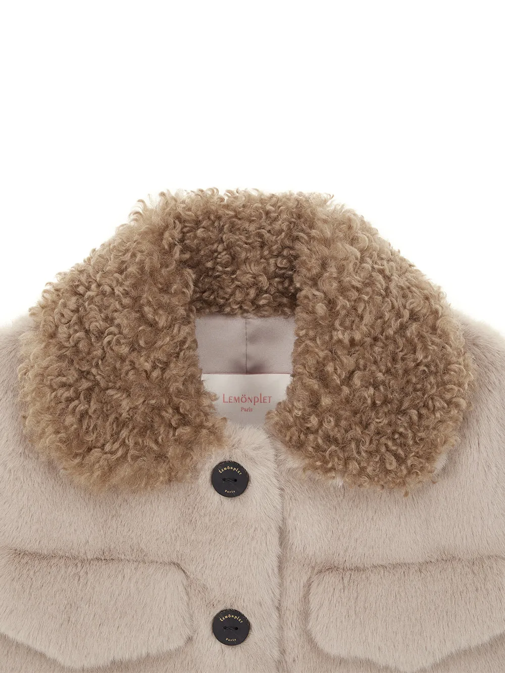 FAUX FUR OURSON JACKET