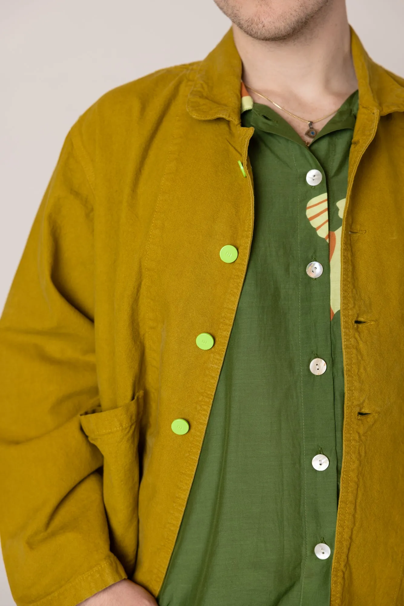 Forager Coat - Split Pea