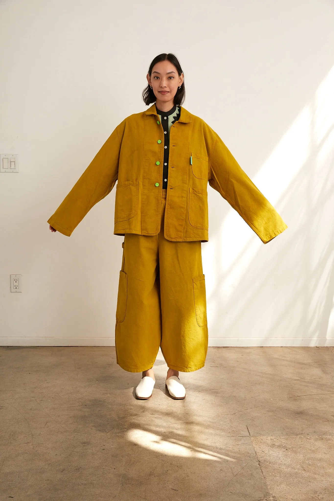 Forager Coat - Split Pea