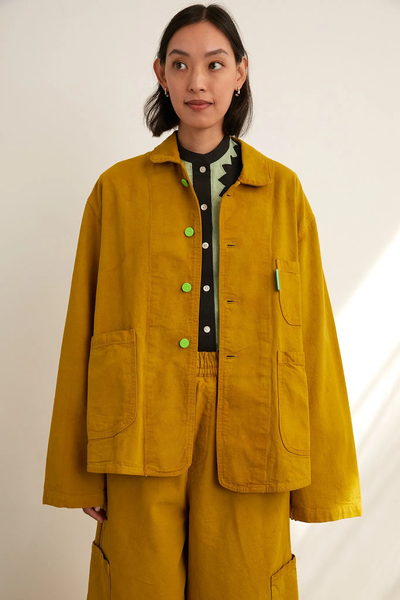 Forager Coat - Split Pea