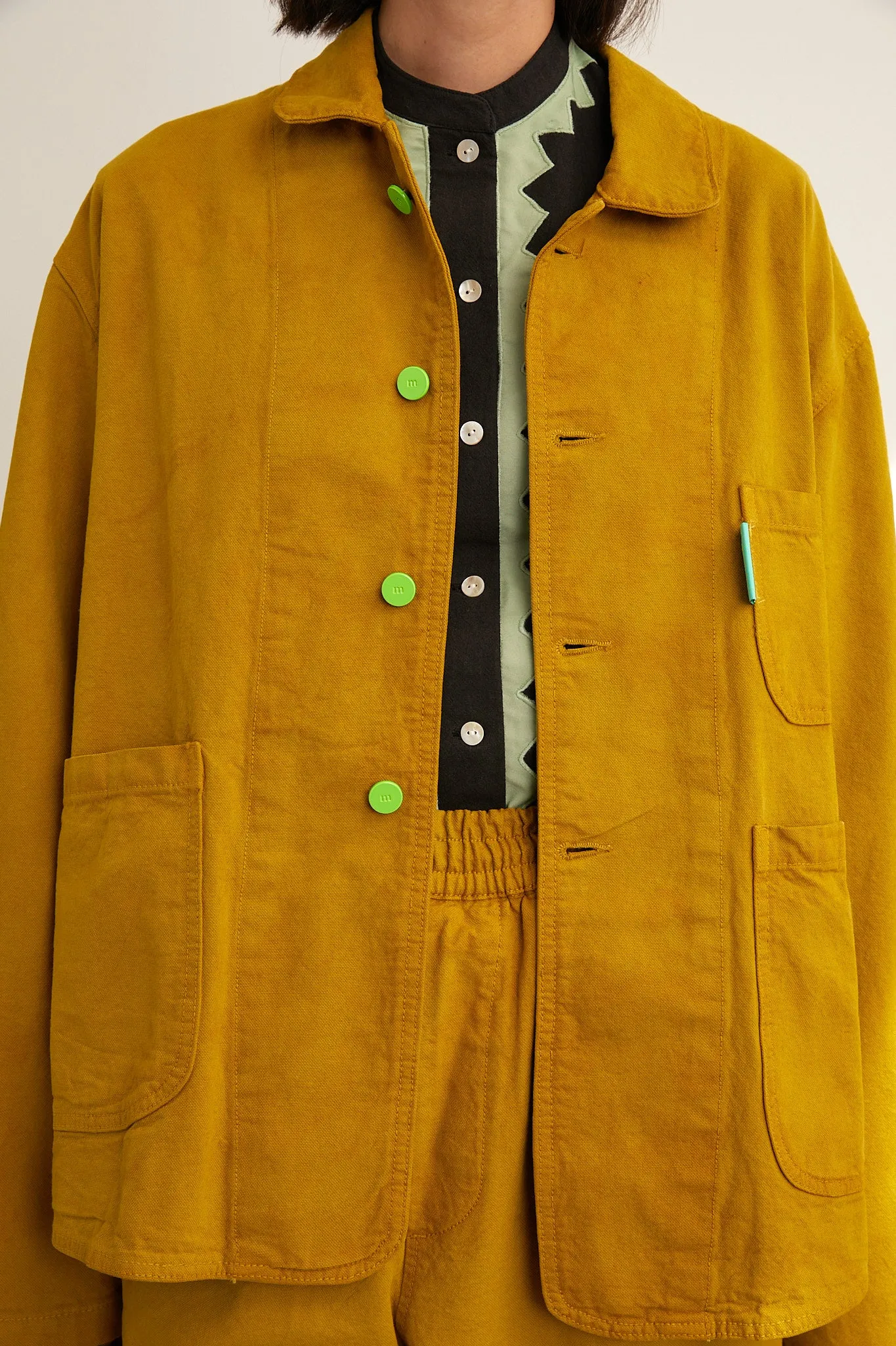 Forager Coat - Split Pea