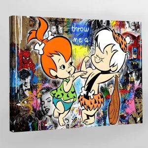 Graffiti Cartoons Wall Art