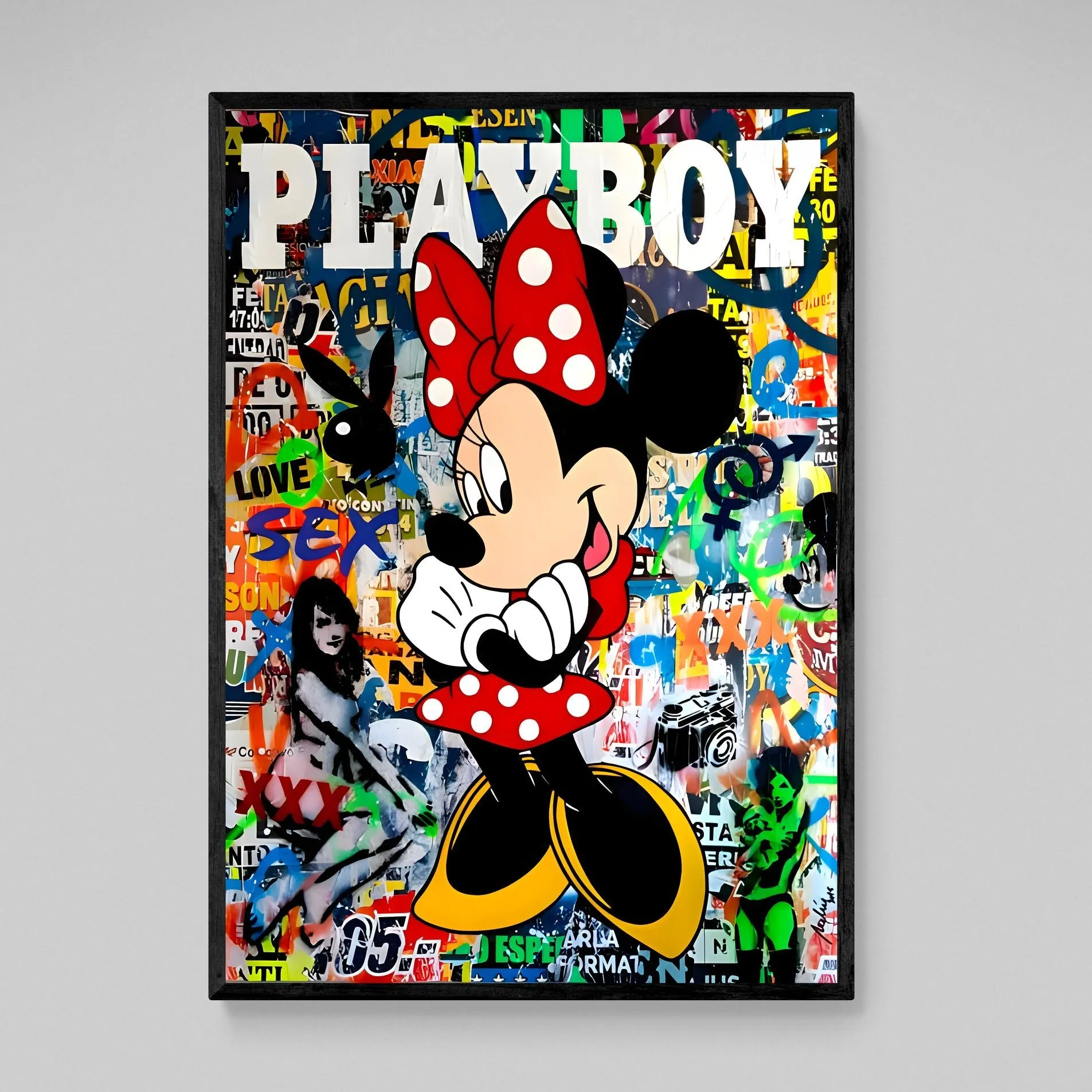 Graffiti Pop Canvas Wall Art