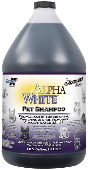 Groomer's Edge Alpha White Shampoo - Gallon