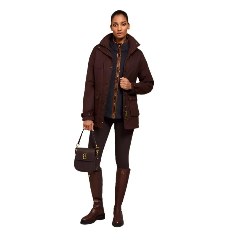 Holland Cooper Country Ladies Fleece Jacket - Ink Navy