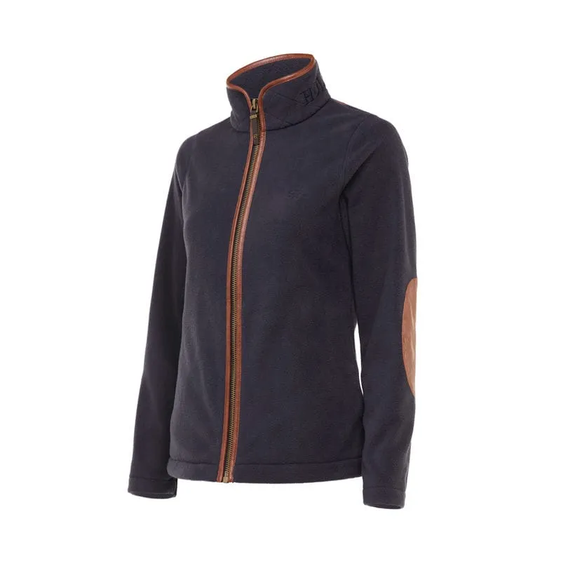 Holland Cooper Country Ladies Fleece Jacket - Ink Navy