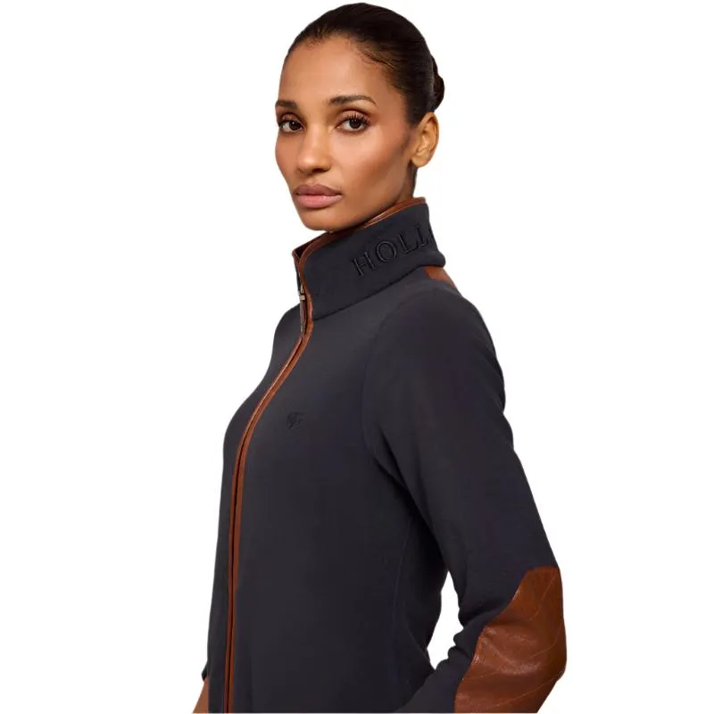 Holland Cooper Country Ladies Fleece Jacket - Ink Navy