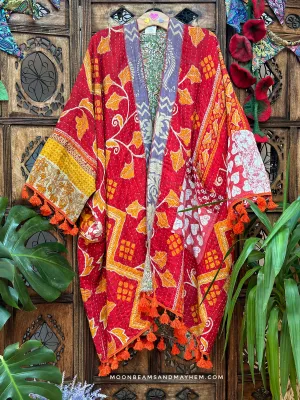 KANTHA GODDESS KIMONO | COAT (652OF)
