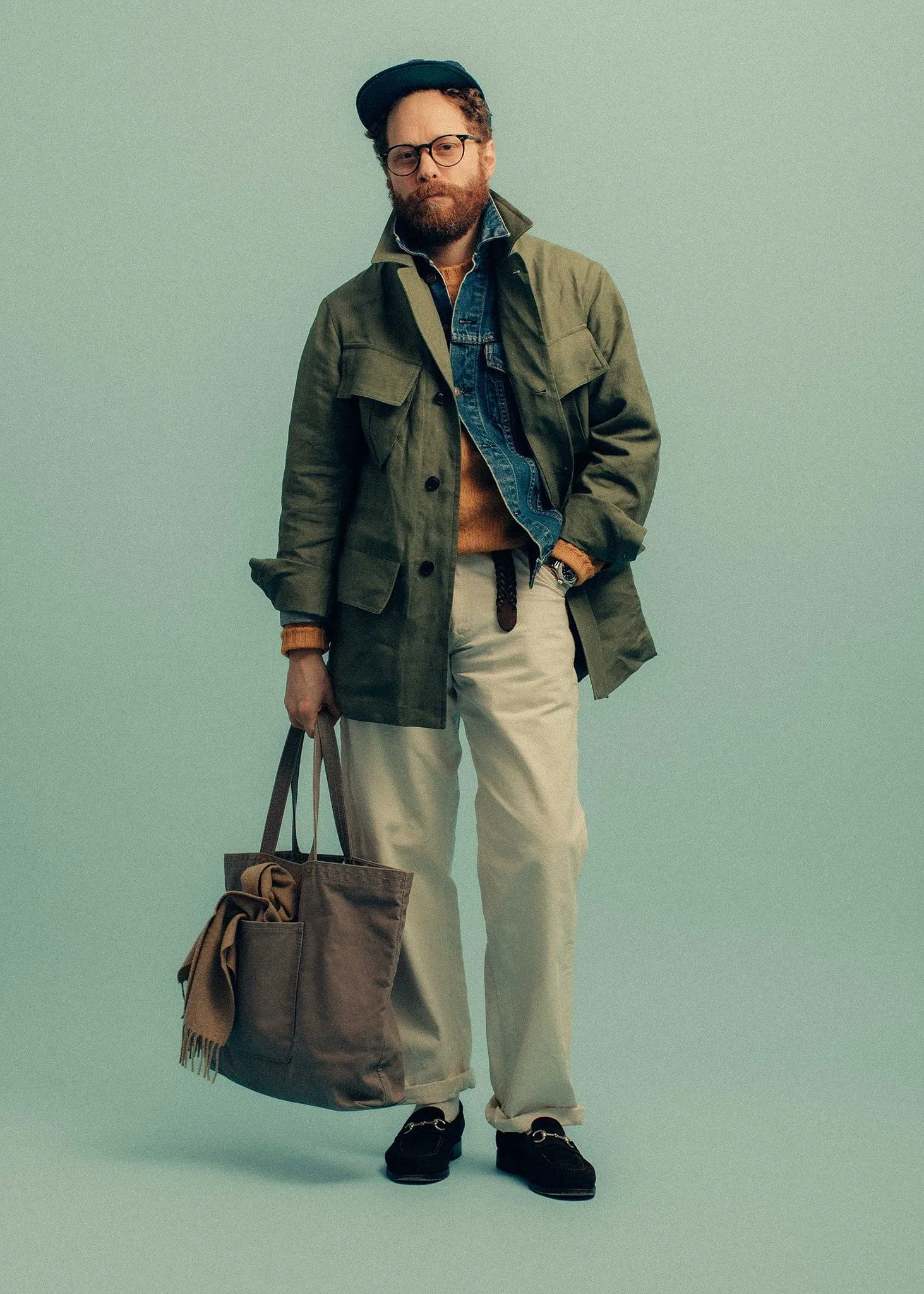 Keats Safari Jacket Khaki