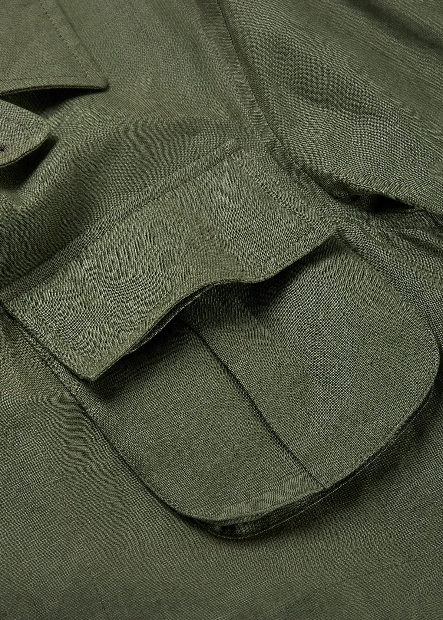 Keats Safari Jacket Khaki