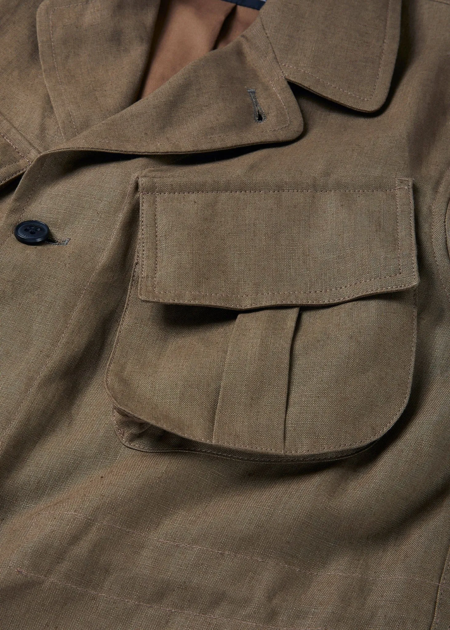 Keats Safari Jacket Tobacco