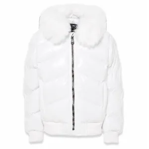 Kids Jordan Craig Lenox Puffer Jacket (White) 91582K