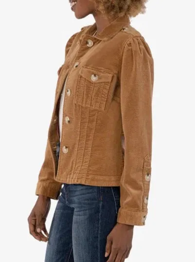 Kyra Corduroy Jacket [Camel-KJ46202]