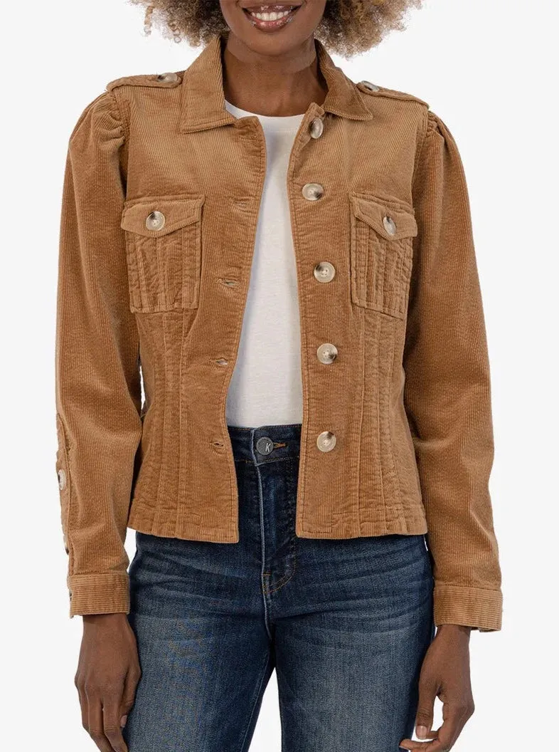 Kyra Corduroy Jacket [Camel-KJ46202]