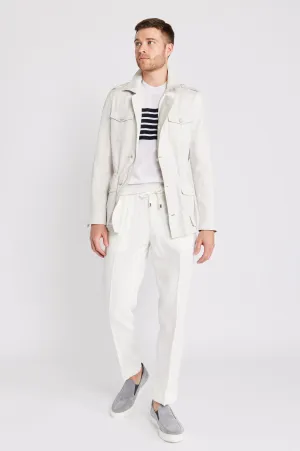 Linen Safari Jacket