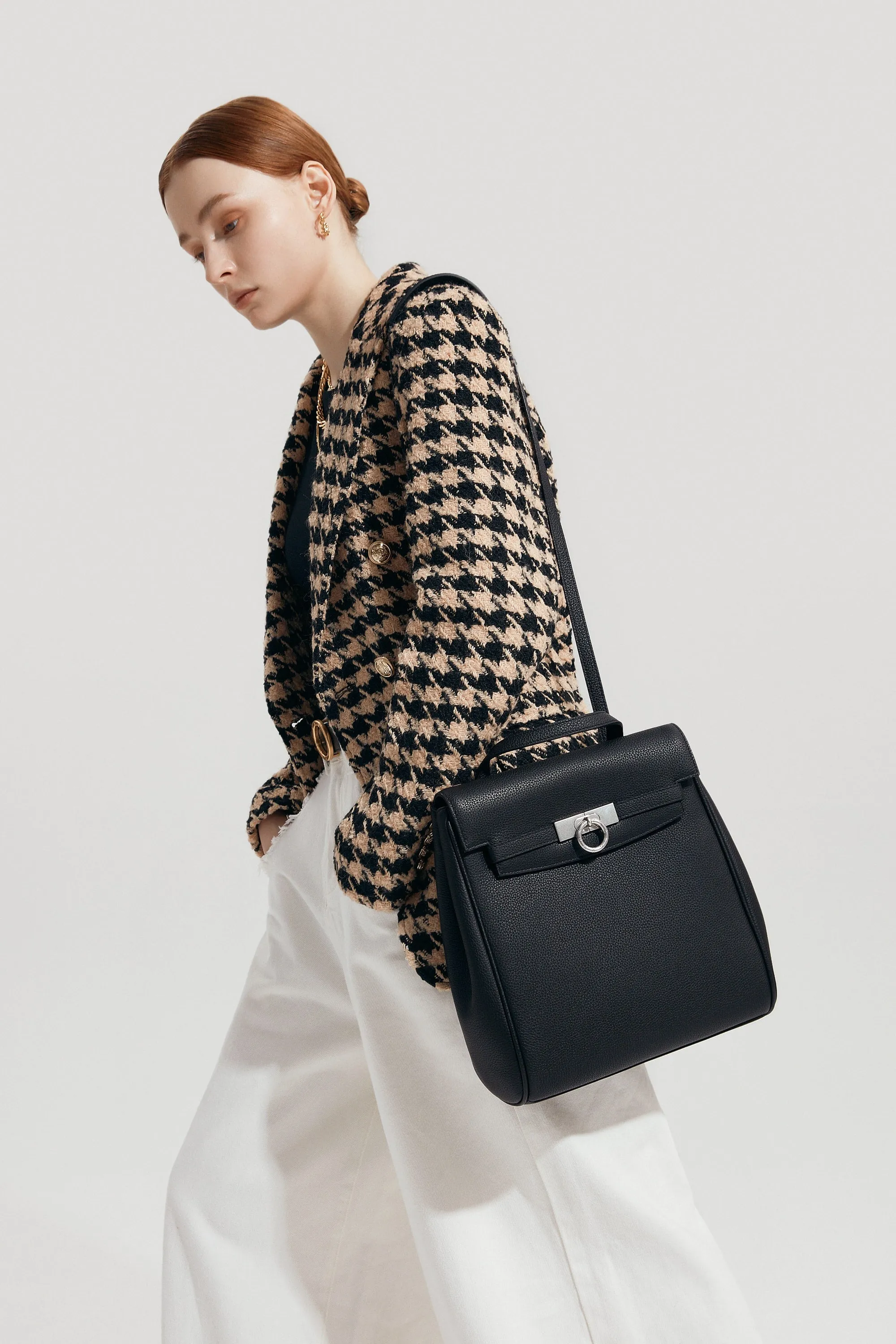 Madison Houndstooth Blazer