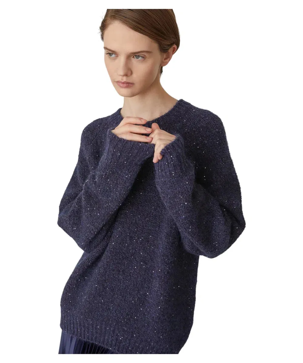 Maglia Sapri con paillettes