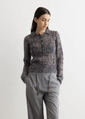 Mohair Lace Polo