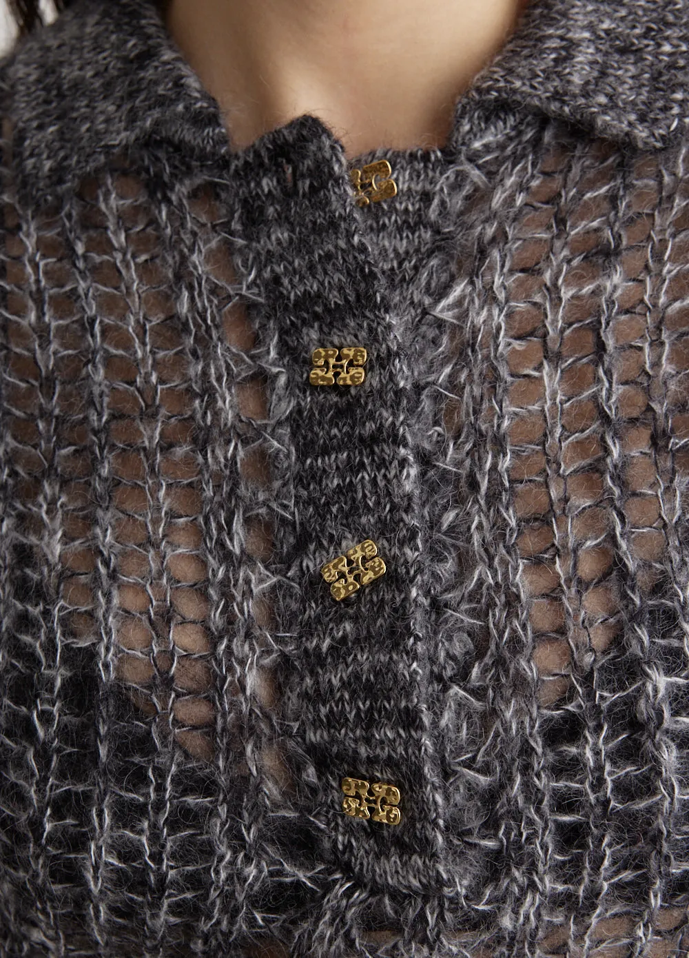 Mohair Lace Polo