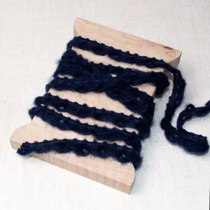 Mohair Warm & Fuzzy Trim in Indigo