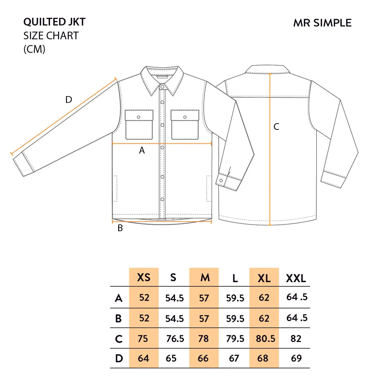 Mr Simple Quilted Cord Jacket
