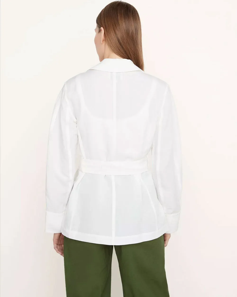 Optic White Safari Jacket