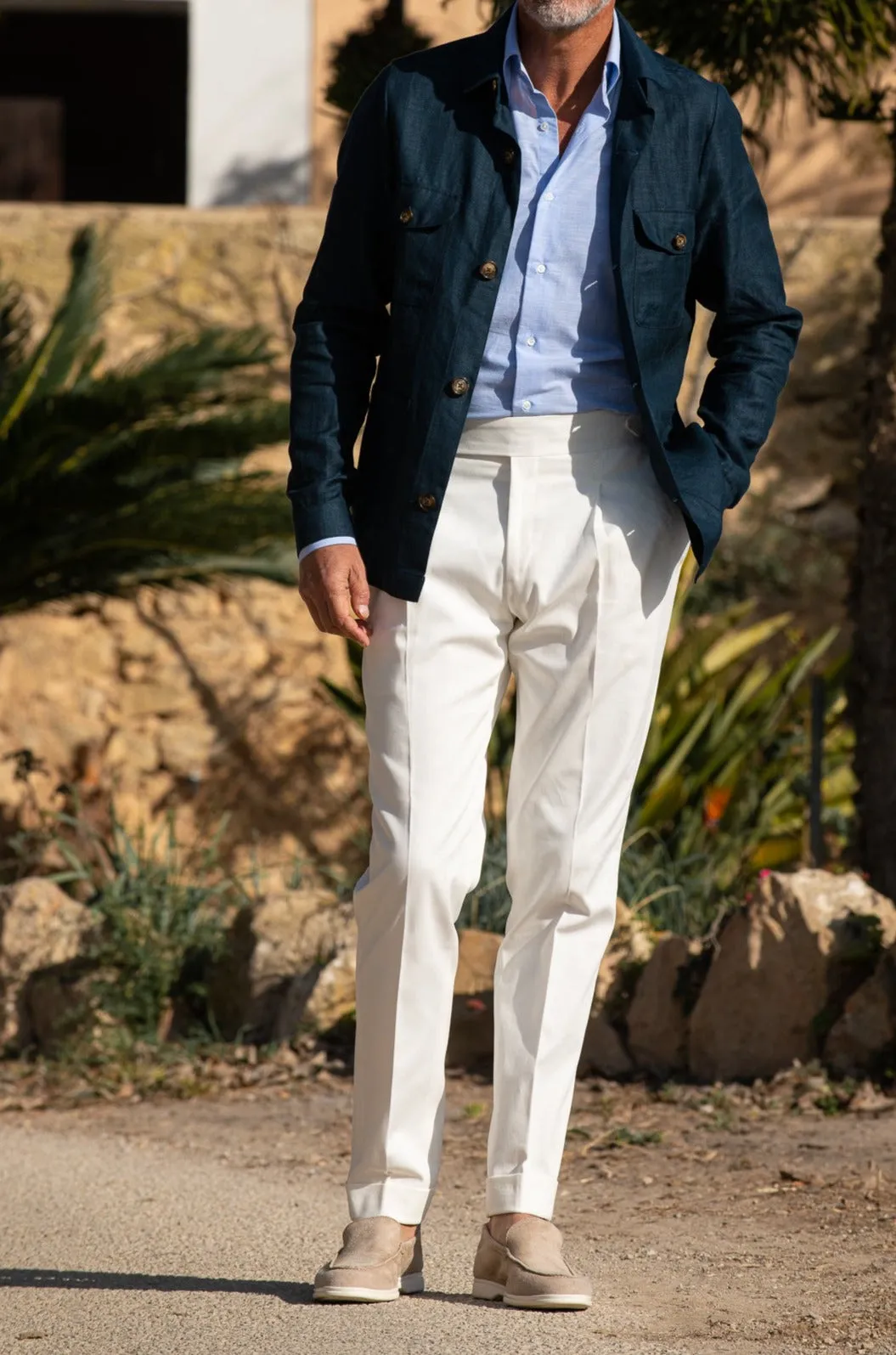Petrol Safari Jacket – Made in Italy