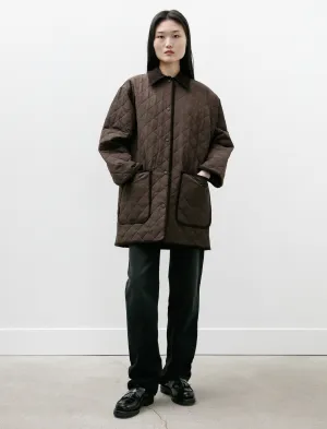 Quilted Barn Jacket Espresso