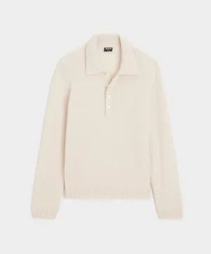 Relaxed Mohair Sweater Polo