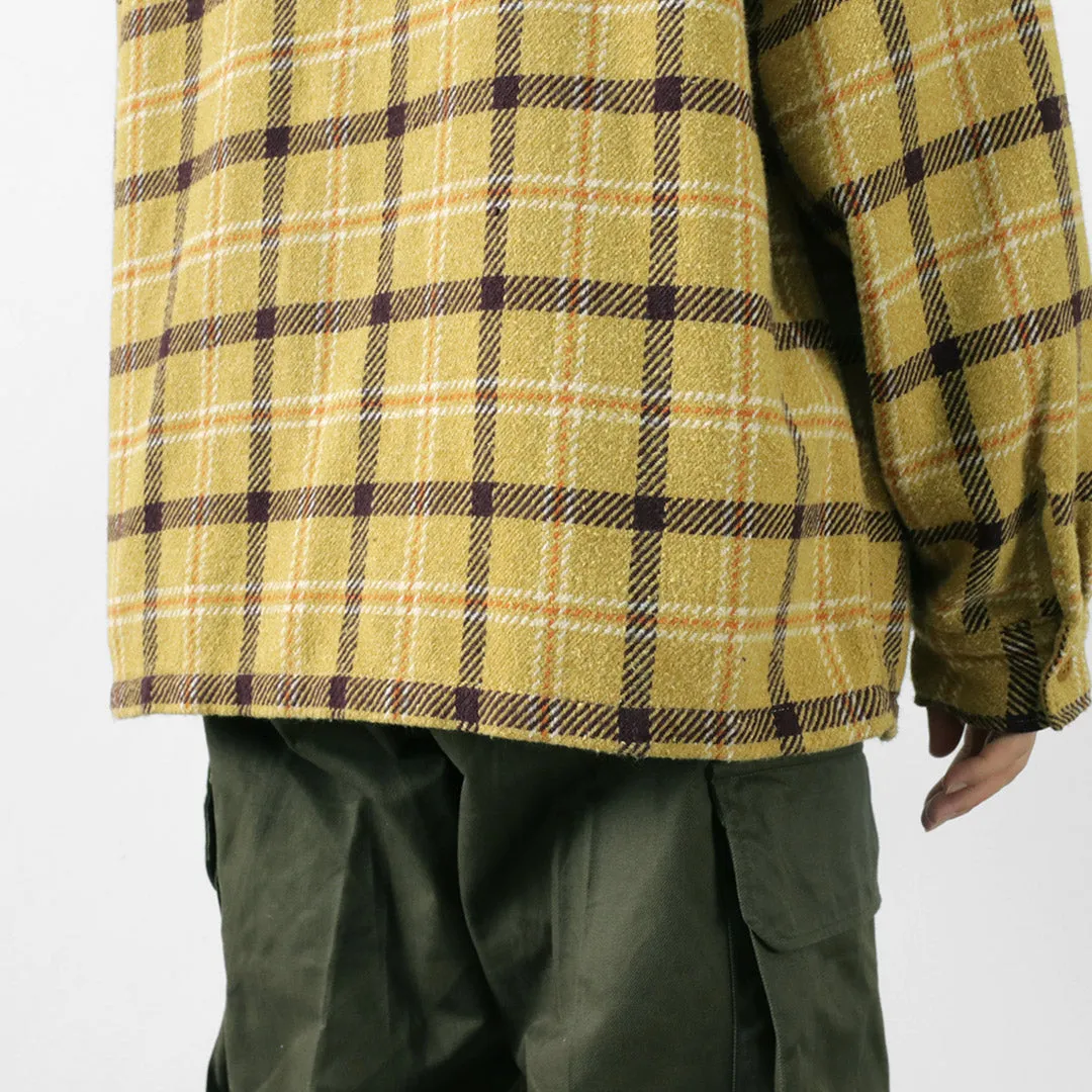 REMI RELIEF / Jazz Check Wide SHIRT CPO Shirt Jacket