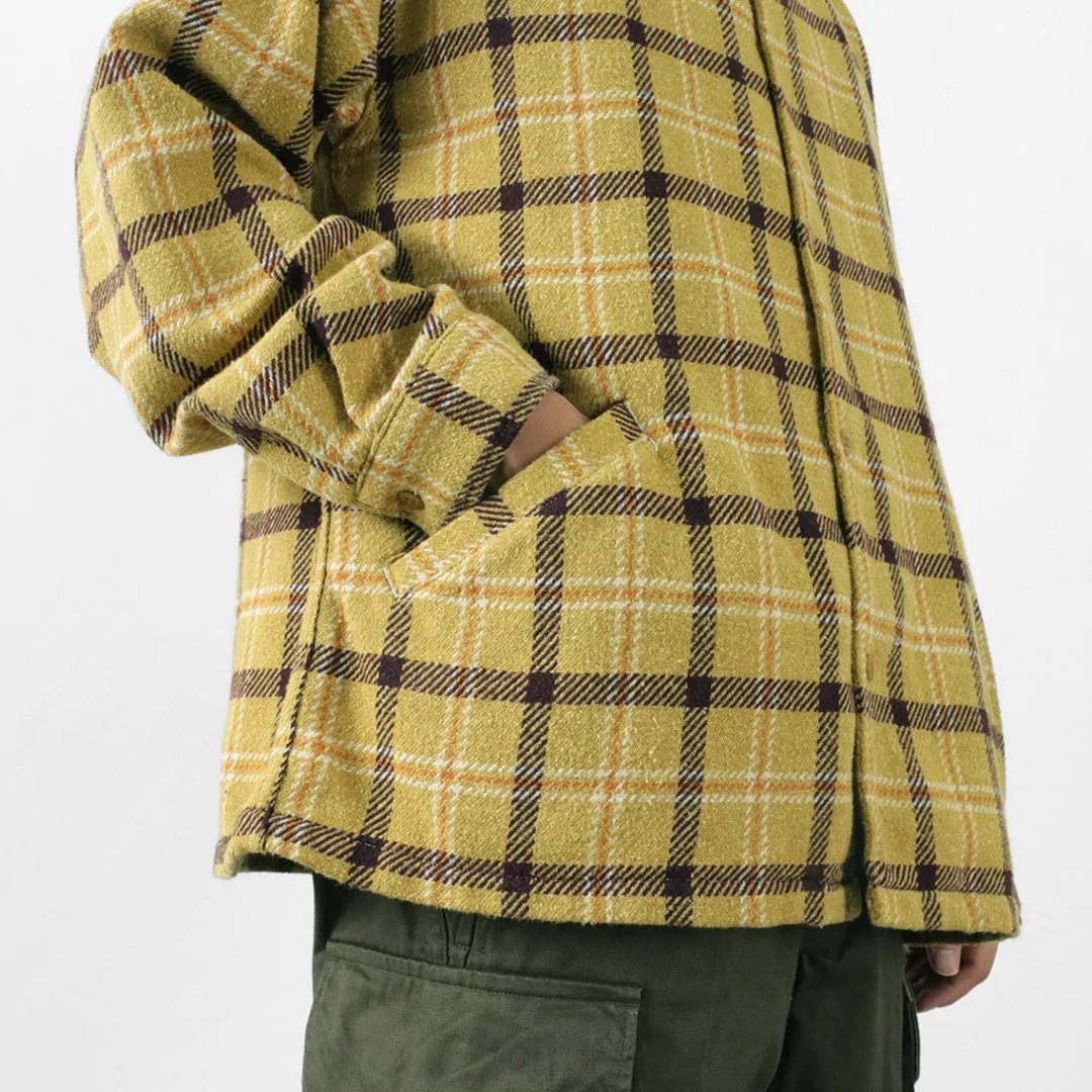 REMI RELIEF / Jazz Check Wide SHIRT CPO Shirt Jacket