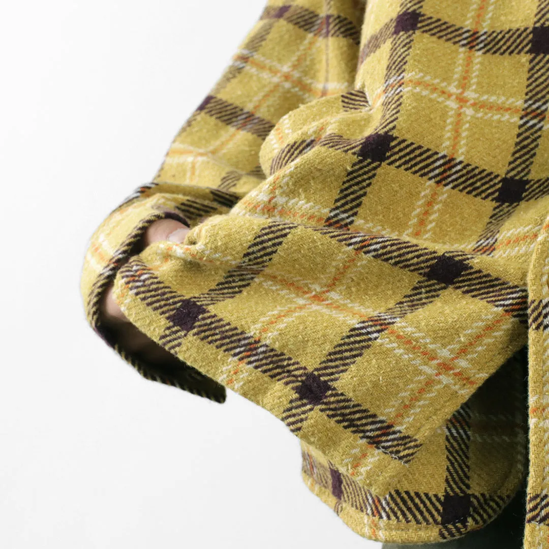 REMI RELIEF / Jazz Check Wide SHIRT CPO Shirt Jacket