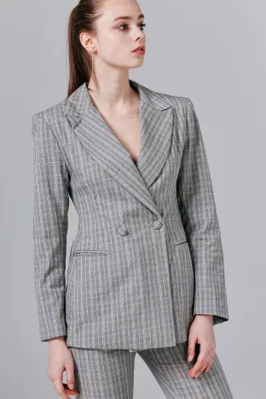 Renee Glen Plaid Blazer