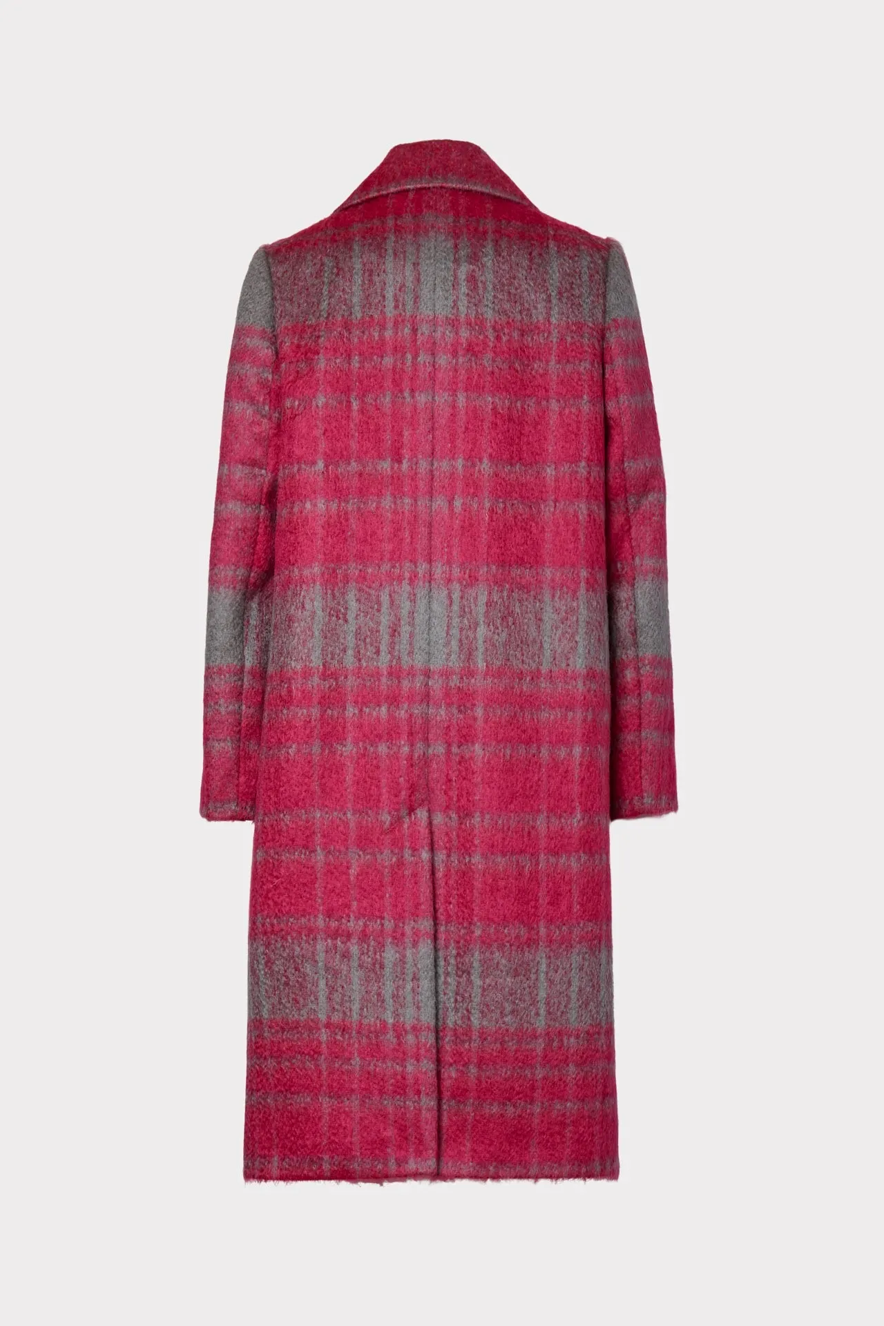 Renee Plaid Wool Coat