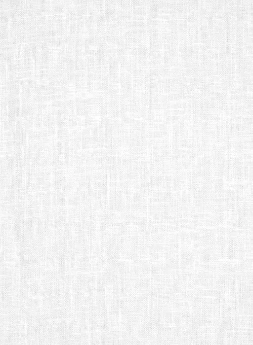 Safari Pure White Linen Overshirt